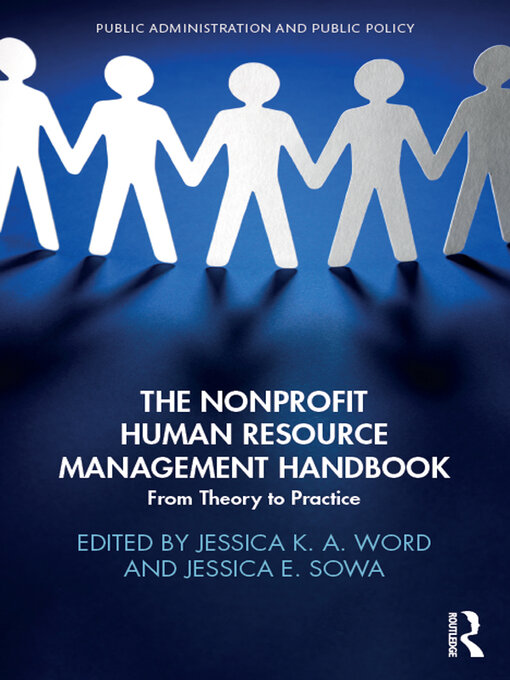 Title details for The Nonprofit Human Resource Management Handbook by Jessica Word - Available